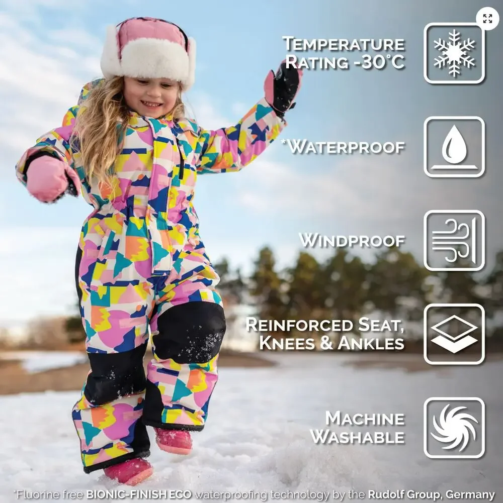 Jan & Jul NWT Kids Waterproof Snowsuit Winter Sun 2T